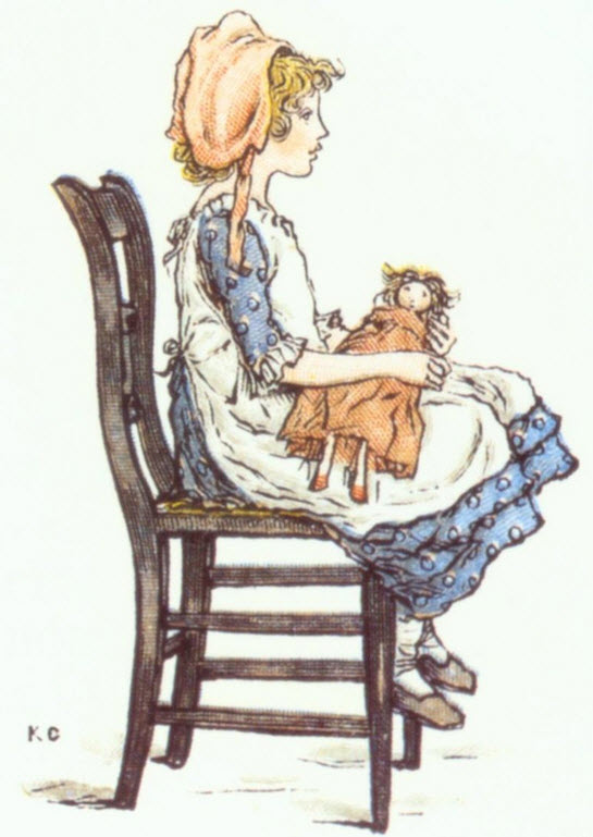 Illustration by Kate (Catherine) Greenaway 