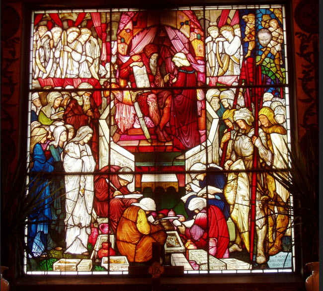 Stain Glass Window by William Morris