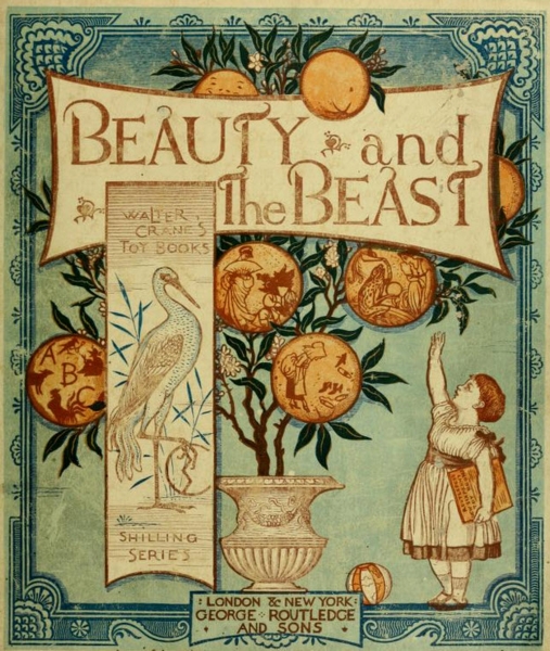 Walter Crane - Beauty and the Beast - Front Page