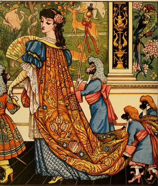 Walter Crane - Beauty and the Beast - And a Bunch of Other Beasts