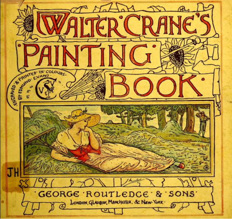 A Victorian Coloring Book by Walter Crane