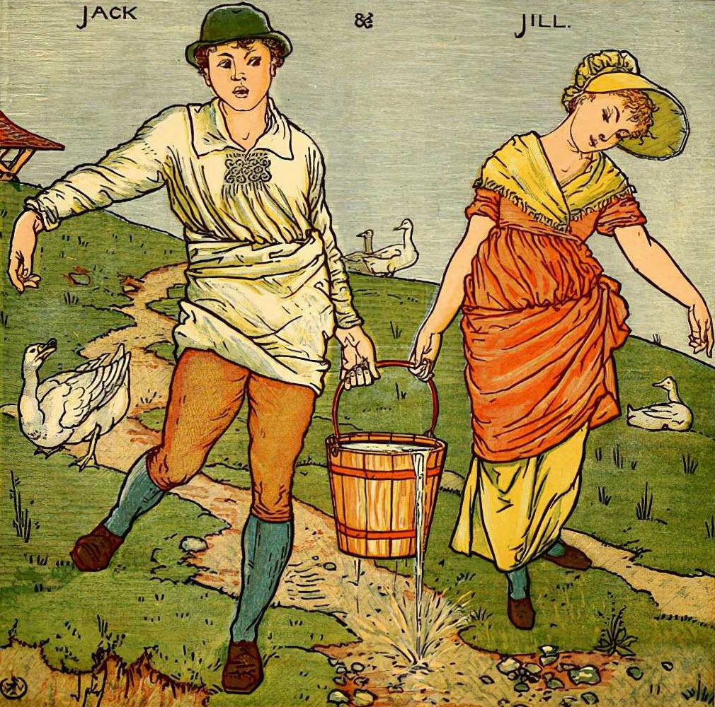 Jack and Jill by Walter Crane